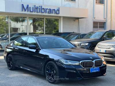 BMW Serie 5 540i 540 540i 48V xDrive Msport Nero usata San Lazzaro di Savena