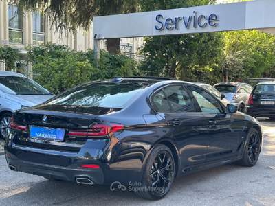 BMW Serie 5 540i 540 540i 48V xDrive Msport Nero usata San Lazzaro di Savena