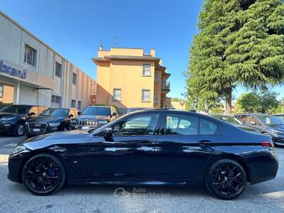 BMW Serie 5 540i 540 540i 48V xDrive Msport Nero usata San Lazzaro di Savena