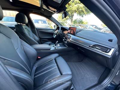 BMW Serie 5 540i 540 540i 48V xDrive Msport Nero usata San Lazzaro di Savena