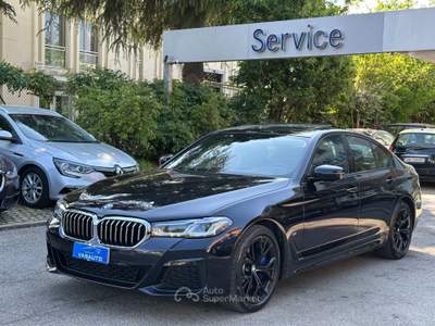BMW Serie 5 540i 540 540i 48V xDrive Msport Nero usata San Lazzaro di Savena