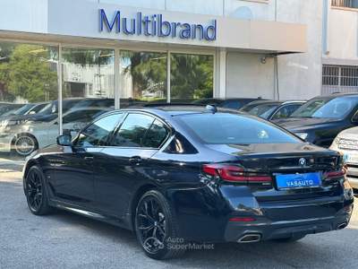 BMW Serie 5 540i 540 540i 48V xDrive Msport Nero usata San Lazzaro di Savena