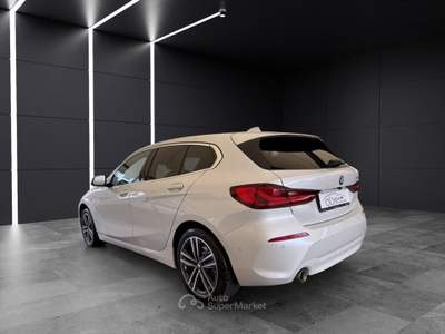 BMW Serie 1 116d 116 d SCR DCT Bianco usata Casagiove