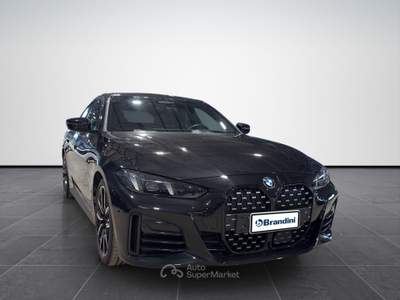 BMW Serie 4 Gran Coupé 420d 420d gran coupe mhev 48v xdrive msport pro auto Nero usata Firenze