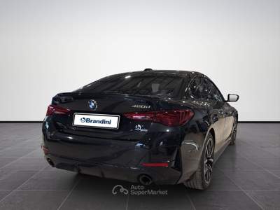 BMW Serie 4 Gran Coupé 420d 420d gran coupe mhev 48v xdrive msport pro auto Nero usata Firenze