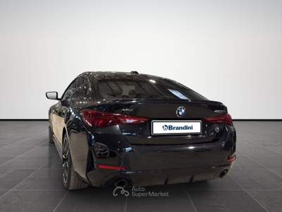 BMW Serie 4 Gran Coupé 420d 420d gran coupe mhev 48v xdrive msport pro auto Nero usata Firenze