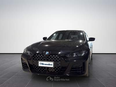 BMW Serie 4 Gran Coupé 420d 420d gran coupe mhev 48v xdrive msport pro auto Nero usata Firenze