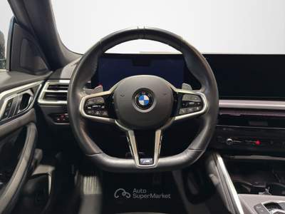 BMW Serie 4 Gran Coupé 420d 420d gran coupe mhev 48v xdrive msport pro auto Nero usata Firenze