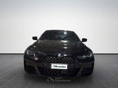 BMW Serie 4 Gran Coupé 420d 420d gran coupe mhev 48v xdrive msport pro auto Nero usata Firenze