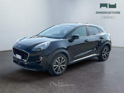 Ford Puma  - puma 1.0 ecoboost h titanium design s&s 125cv Nero usata Segrate