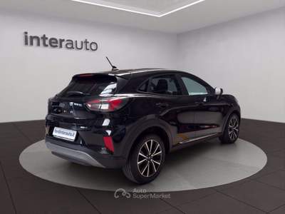 Ford Puma 1.0 EcoBoost Hybrid 125 CV S&S Titanium Nero usata Melegnano