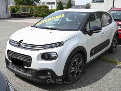 Citroen C3 BlueHDi 75 S&S Shine Bianco usata Pianezza