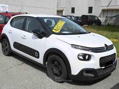 Citroen C3 BlueHDi 75 S&S Shine Bianco usata Pianezza