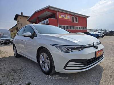 Volkswagen Golf 2.0 TDI 115 CV SCR Life Bianco usata Lavis