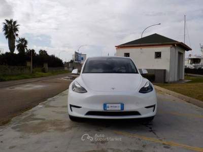 Tesla Model Y Long Range AWD Bianco usata Gallipoli