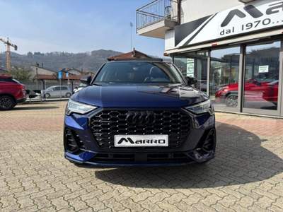 Audi Q3 SPB 40TDI Quattro Black line TETTO PANORAMA APRI Blu/Azzurro usata Boves
