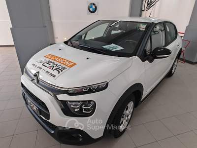 Citroen C3 CITROEN C3 1.5 BLUEHDI 100CV 5 MARCE Bianco usata GELA