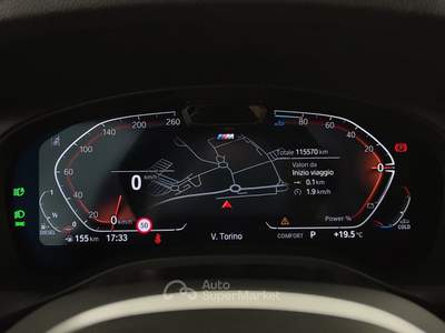 BMW X3  - x3 xdrive20d mhev 48v msport auto Nero usata Cuneo
