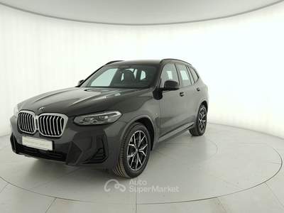 BMW X3  - x3 xdrive20d mhev 48v msport auto Nero usata Cuneo