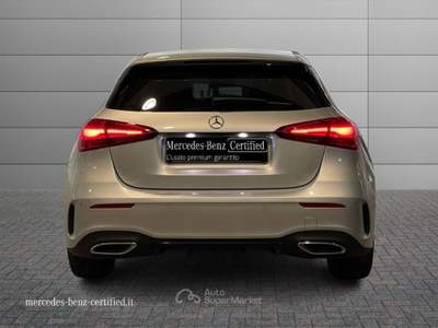 Mercedes-Benz Classe A  - a 180 d amg line advanced plus auto Argento usata Montecosaro