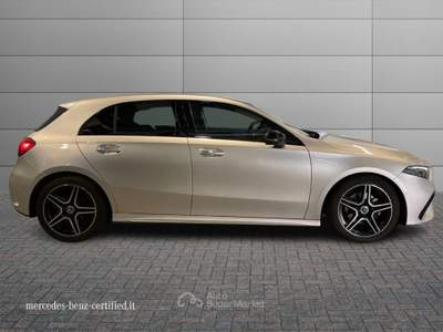 Mercedes-Benz Classe A  - a 180 d amg line advanced plus auto Argento usata Montecosaro
