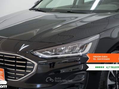 Ford Focus Focus 1.5 EcoBlue 115 CV aut. SW Titanium Edition Nero usata Olbia
