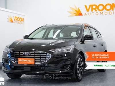 Ford Focus Focus 1.5 EcoBlue 115 CV aut. SW Titanium Edition Nero usata Chilivani