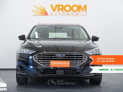 Ford Focus Focus 1.5 EcoBlue 115 CV aut. SW Titanium Edition Nero usata Chilivani