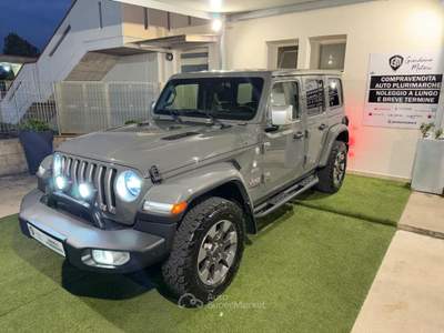 Jeep Wrangler Unlimited 2.2 Mjt II Sahara Grigio usata Spigno Saturnia