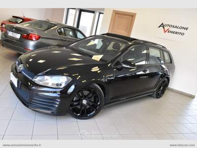 Volkswagen Golf Golf Variant GTD 2.0 TDI DSG Nero usata San Michele Salentino