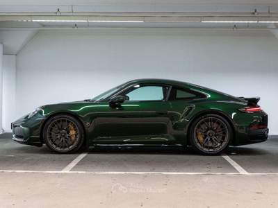 Porsche 911 911 Coupe 3.6 Turbo S auto/NUOVO MODELLO/711CV/ Verde usata Lanuvio