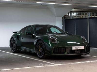 Porsche 911 911 Coupe 3.6 Turbo S auto/NUOVO MODELLO/711CV/ Verde usata Lanuvio