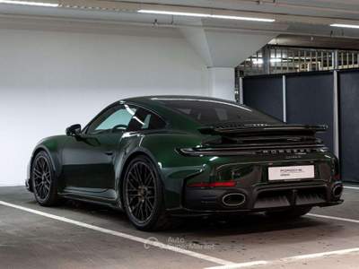 Porsche 911 911 Coupe 3.6 Turbo S auto/NUOVO MODELLO/711CV/ Verde usata Lanuvio