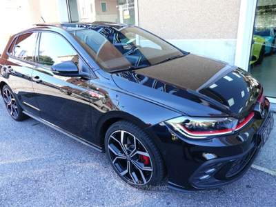 Volkswagen Polo 2.0 TSI DSG GTI PANO-ALCANTARA-18" Nero usata Savona