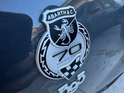 Abarth 595 Unico proprietario zero sinistri km certificati in fattura Grigio usata Trentola Ducenta