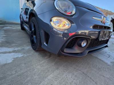 Abarth 595 Unico proprietario zero sinistri km certificati in fattura Grigio usata Trentola Ducenta