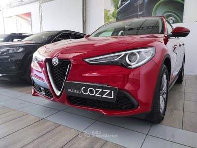 Alfa Romeo Stelvio  -  2.2 turbodiesel 160 cv at8 rwd business Rosso usata LEGNANO