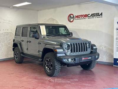 Jeep Wrangler PARI AL NUOVO Grigio usata Roma