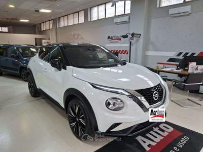 Nissan Juke Juke II 2020 1.0 dig-t N-Design 117cv Bianco usata Monterotondo
