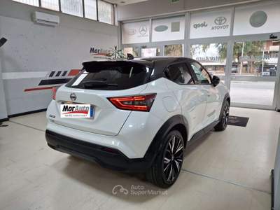 Nissan Juke Juke II 2020 1.0 dig-t N-Design 117cv Bianco usata Monterotondo