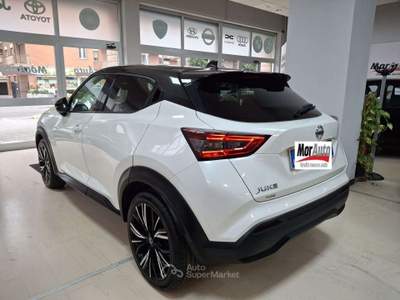 Nissan Juke Juke II 2020 1.0 dig-t N-Design 117cv Bianco usata Monterotondo