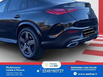 Mercedes-Benz GLC 4M Coupe AMG DIG-LIGHT AHK PANO DISTRO Nero usata Roma