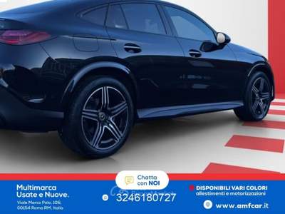 Mercedes-Benz GLC 4M Coupe AMG DIG-LIGHT AHK PANO DISTRO Nero usata Roma