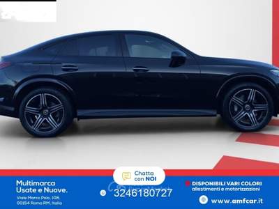 Mercedes-Benz GLC 4M Coupe AMG DIG-LIGHT AHK PANO DISTRO Nero usata Roma