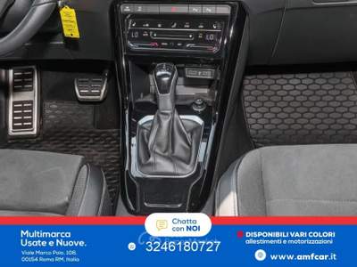 Volkswagen T-Roc ACT Style R Line Navi dsg Nero usata Roma