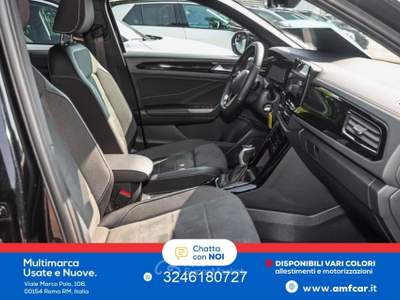 Volkswagen T-Roc ACT Style R Line Navi dsg Nero usata Roma