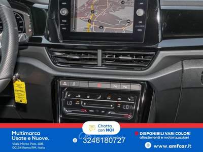 Volkswagen T-Roc ACT Style R Line Navi dsg Nero usata Roma