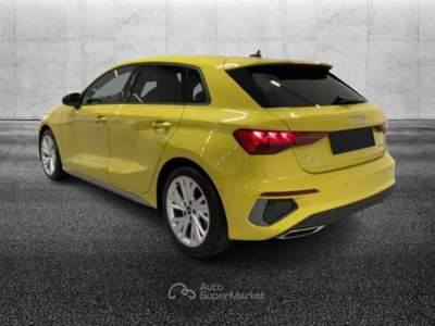 Audi A3 SPB 30 TDI S line edition Giallo usata Pieve di Cento