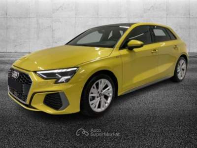 Audi A3 SPB 30 TDI S line edition Giallo usata Pieve di Cento