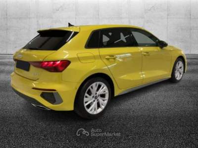 Audi A3 SPB 30 TDI S line edition Giallo usata Pieve di Cento